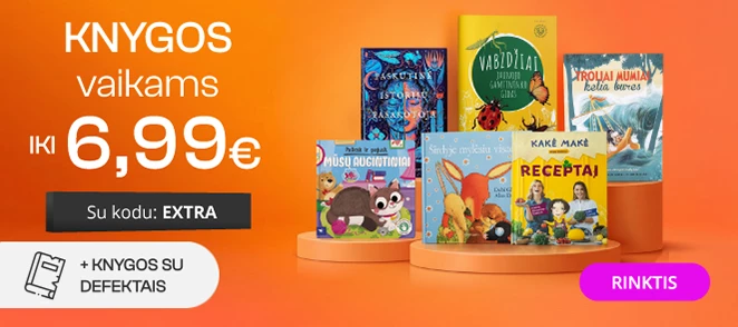 Knygos vaikams iki 6.99 €! + Defektai!