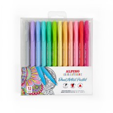 Flomasteriai ALPINO Color experience dual artist 12vnt