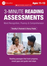 3 Minute Reading Assessments Ages 11-13