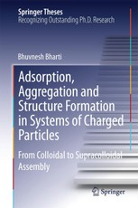 Adsorption, Aggregation and Structure Formation in Systems of Charged Particles