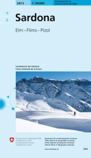 247S Sardona Schneesportkarte