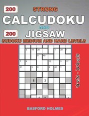 200 Strong Calcudoku and 200 Jigsaw Sudoku. Medium and hard levels.