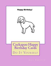Cockapoo Happy Birthday Cards