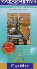 Kazakhstan Political Map 1 : 3 000 000