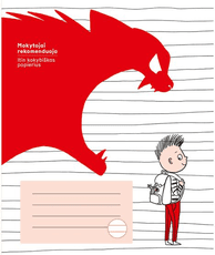 Sąsiuvinis „Neatlikau namų darbų“, 36 lapai, linijomis