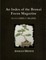 An Index Of The Bonsai Focus Magazine