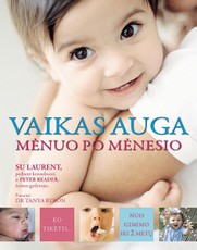 Vaikas auga. Mėnuo po mėnesio