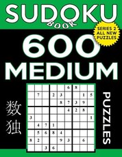 Sudoku Book 600 Medium Puzzles