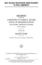 Iran nuclear negotiations