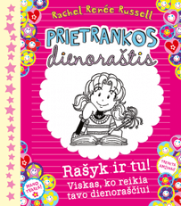 Prietrankos dienoraštis. Rašyk ir tu! Viskas, ko reikia tavo dienoraščiui