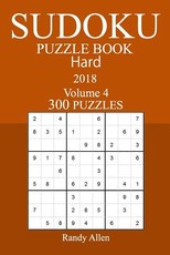 300 Hard Sudoku Puzzle Book - 2018