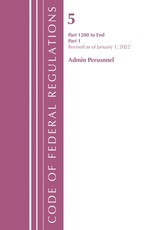 Code of Federal Regulations, Title 05 Administrative Personnel 1200-End, January 1, 2022