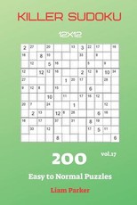 Killer Sudoku - 200 Easy to Normal Puzzles 12x12 vol.17