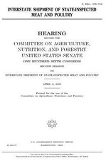Interstate shipment of state-inspected meat and poultry