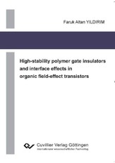 High-stability polymer gate insulators and interface effects in organic field-effect transistors