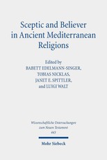 Sceptic and Believer in Ancient Mediterranean Religions