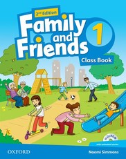 Family and Friends 1 Class Book (mokinio knyga, 2nd edition)