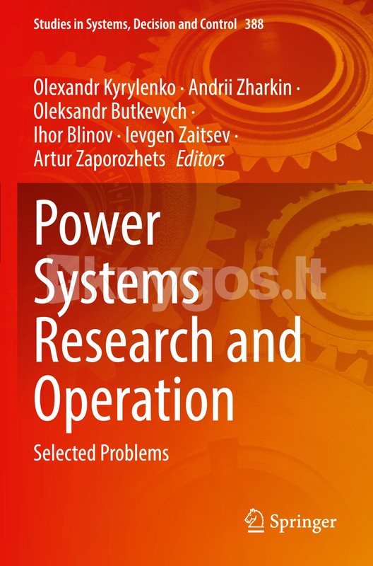 Power Systems Research and Operation Knygos.lt
