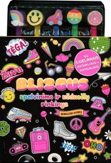 Blizgus spalvinimo ir užduočių rinkinys