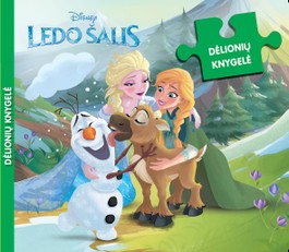 Ledo šalis. Dėlionių knygelė