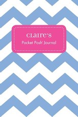 Claire's Pocket Posh Journal, Chevron