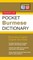 Pocket Burmese Dictionary