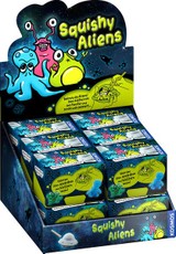Lavinamasis rinkinys SQUISHY ALIENS SCHACHTEL 5-12
