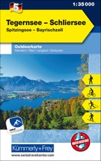 KuF Deutschland Outdoorkarte 05. Tegernsee - Schliersee 1 : 35 000