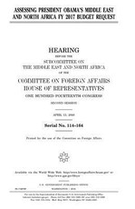 Assessing President Obama's Middle East and North Africa FY 2017 budget request