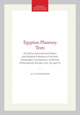 Egyptian Planetary Texts