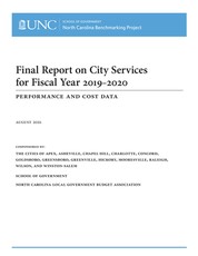 Final Report on City Services for Fiscal Year 2019-2020