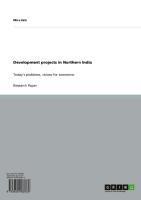 Development projects in Northern India