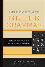 Intermediate Greek Grammar