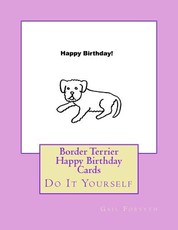 Border Terrier Happy Birthday Cards