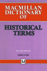 Macmillan Dictionary of Historical Terms
