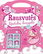 Rausvutės lipdukų knygelė