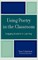 Using Poetry in the Classroom