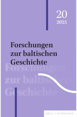 Forschungen zur baltischen Geschichte