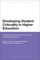 Developing Student Criticality in Higher Education