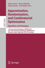 Approximation, Randomization, and Combinatorial  Optimization. Algorithms and Techniques