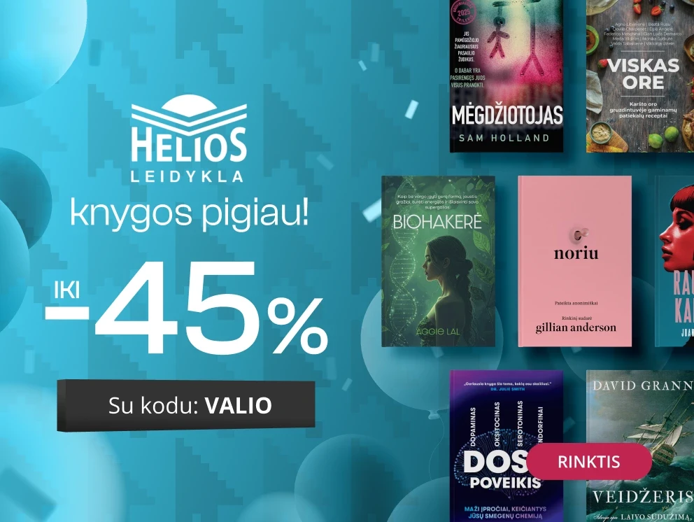 LEIDYKLOS HELIOS KNYGOS - extra nuolaidos iki -45%!