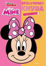 Pelytė Minė: spalvinimo knyga su lipdukais ir kauke