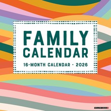 Family Planner Calendar 2026 12 X 12 Wall Calendar