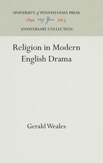 Religion in Modern English Drama