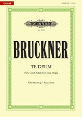 Bruckner, A: Te Deum C-Dur / URTEXT