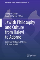 Jewish Philosophy and Culture from Halevi to Adorno
