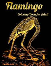 Flamingo Coloring Book for Adults