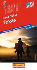 Hallwag Strassenkarte USA, Texas 1:1 Mio.