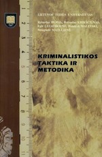 Kriminalistikos taktika ir metodika