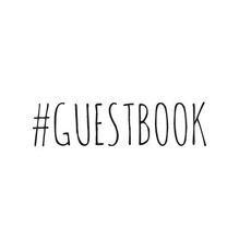 #GUESTBOOK, Guests Comments, B&B, Visitors Book, Vacation Home Guest Book, Beach House Guest Book, Comments Book, Visitor Book, Colourful Guest Book, Holiday Home, Retreat Centres, Family Holiday Guest Book (Hardback)